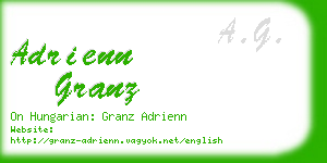 adrienn granz business card